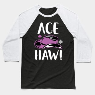 Ace Haw Asexual Cowboy Baseball T-Shirt